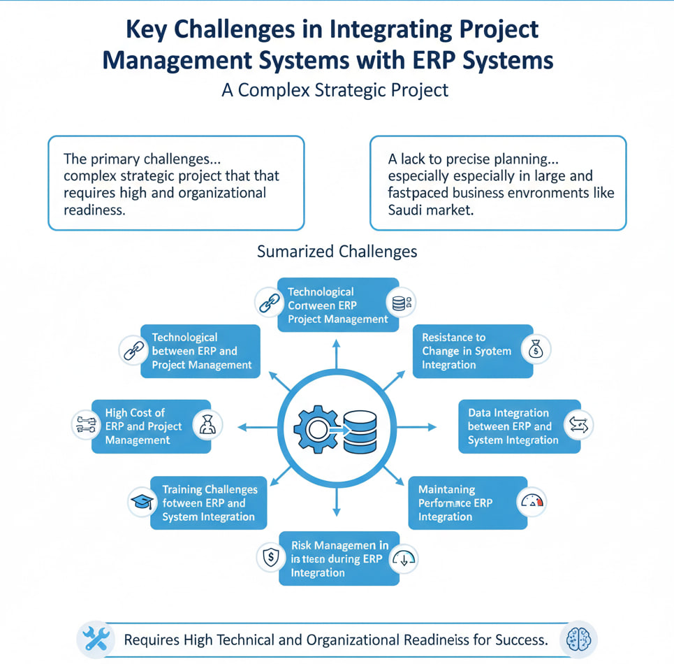 Key Challenges in Integrating Project Management Systems with ERP Systems
