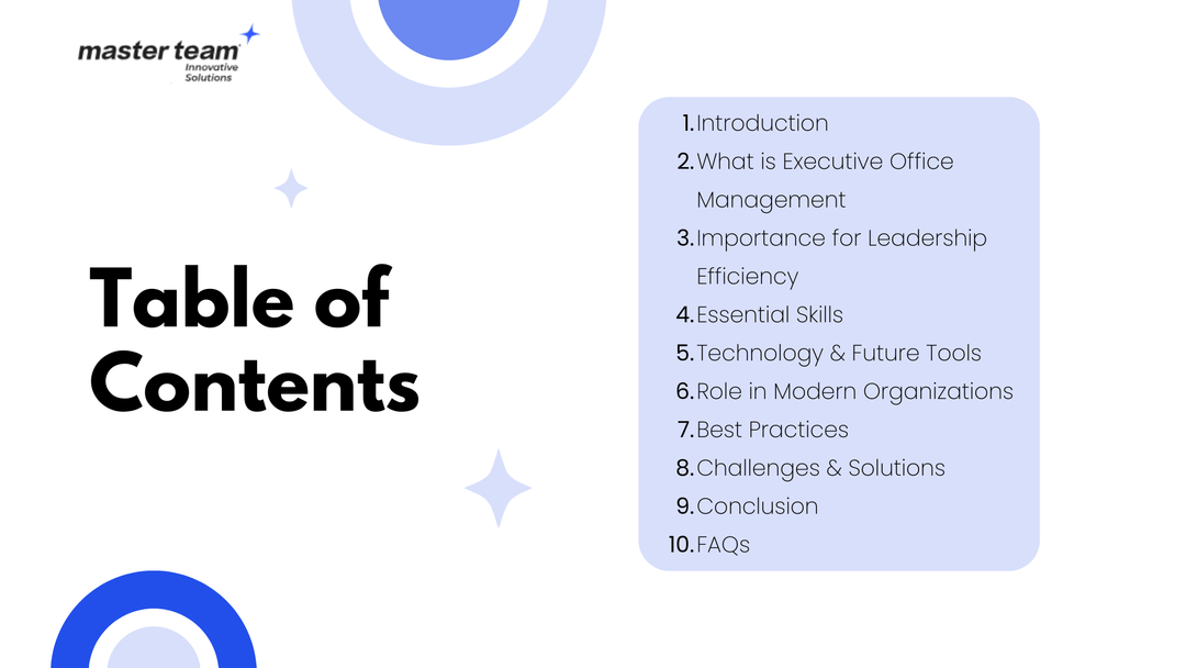 Executive Office Management: Transforming Leadership Efficiency in Modern Organizations